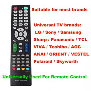 Huayu RM-014S+ RM-L1210 RM-L1107+8 Series รีโมตคอนโทรลทีวี LCD LED สําหรับ Pensonic Hanabishi Starcrown Changhong Ezy Nova Gell Sparc Prestiz Myview Coby Devant Konka Gell
