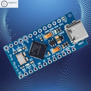 โมดูลไมโคร พร้อมหัวเข็ม 2 แถว ATmega32U4 5V 16MHz Microcontroller Board