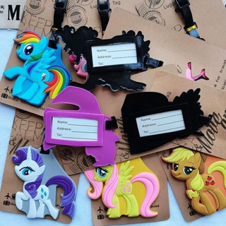 ป้ายแท็กกระเป๋าเดินทาง My Little Pony My Little Pony สีรุ้ง