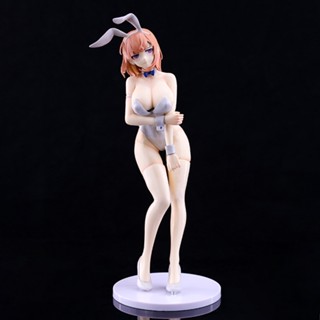 ฟิกเกอร์ PVC รูปการ์ตูนอนิเมะ สาวสวย พรีเมี่ยม สีขาว