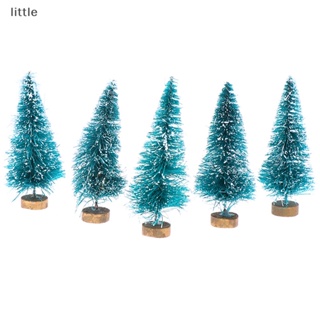 thlittle 5Pcs 1: 12 Dollhouse Miniature Christmas Tree Christmas Decorations Supplies Boutique