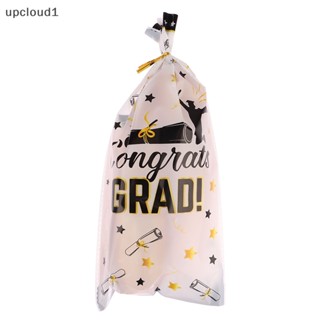 [upcloud1] ถุงของขวัญ ลาย Graduation Congratulation DIY สําหรับใส่ขนม คุกกี้ 100 ชิ้น [TH]