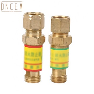 【ONCEMOREAGAIN】Oxygen+Acetylene Arrestor For Cutting Torch M16*1.5 Oxygen Arrestor 1 Pair