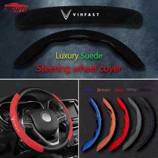 Vinfast ปลอกหนังหุ้มพวงมาลัยรถยนต์ คุณภาพสูง สําหรับ Vf 8 Vf 9 Vf E34