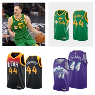 Utah Jazz #44 Bojan Bogdanovic เสื้อสเวตเตอร์ของเสื้อบาสเก็ตบอล NBA Jersey