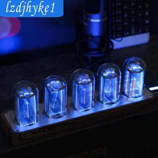 [Lzdjhyke1] Nixie Tube นาฬิกาดิจิทัล RGB หน้าจอ LED ปรับได้ อเนกประสงค์ สําหรับตกแต่งบ้าน ของขวัญปีใหม่