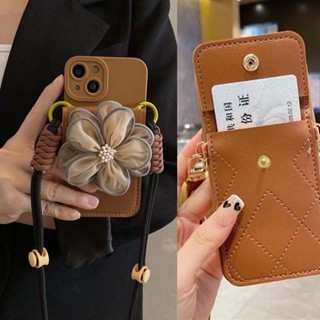 Xiaomi PocoM3 PocoX3 PocoX4Pro M4Pro PocoM4 F4 X5 X5Pro 12T 12lite 12TPro 13 13Pro 11i 11 11Lite 11T 12 10T 12 12Pro Phone Case Flower Card Bag TPU Soft Cover