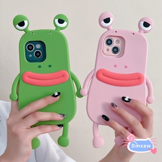 เคสโทรศัพท์มือถือ ซิลิโคนนุ่ม ลายกบน่ารัก 3D สําหรับ Realme 10 Pro Pro+ 9i 5G GT 2 Pro Neo 3 5G C31 C20 C20A C22 2021 5 5i 5S 6i 5 Pro C3 C11 2020 C15 C12 C25 C25S