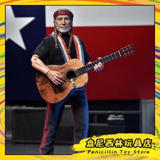 [พร้อมส่ง] Neca ฟิกเกอร์นักร้องชื่อดัง North American Willie Nelson 27 ซม.