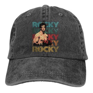 Rocky Balboa หมวกเบสบอล 70S ปรับได้ สไตล์เรโทร