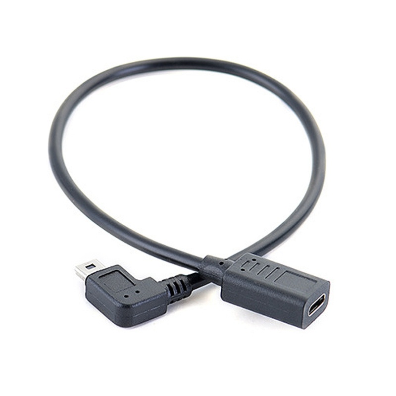 BTM Mini USB Male to Type C Female Charging and Sync Cable for mp3 mp4 MiniUSB Port