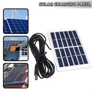 5V 1W Solar Panel Polysilicon Solar Cell Charger Module DIY Kits with 30cm Cable