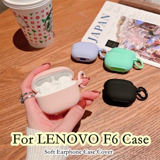 【imamura】เคสหูฟัง แบบนิ่ม ลายดิสนีย์ สีพื้น สําหรับ LENOVO F6 LENOVO F6