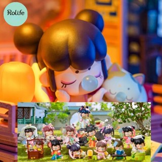 ★Hgtoys★[ตัวเลือก] [ ] Rolife Nanci Golden กิ๊บติดผม รูปกล่องปริศนา ของเล่นสําหรับเด็ก