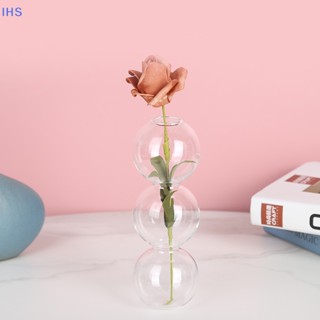 [IHS] แจกันดอกไม้ ทรงกลม สไตล์นอร์ดิก สร้างสรรค์ สําหรับตกแต่งบ้าน ของขวัญวันเกิด