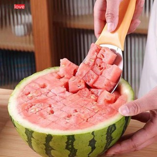 Mango Grain Cutting Tool Multifunctional Mango Peeling Separator Peeling Knife Dicing Spoon Fruit Meat Spoon Fruit Divider homelove