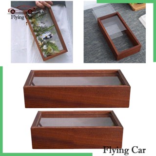 [Lzdjfmy2] กรอบรูปดอกไม้แห้ง แบบใส สําหรับตกแต่งโต๊ะ DIY