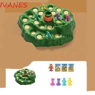 Ivanes เกมกระดานเต่า พลาสติก สีเขียว สําหรับแข่งขัน