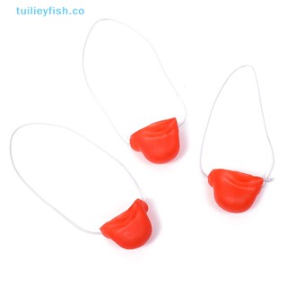 Tuilieyfish จมูกตัวตลก สีแดง สําหรับคอสเพลย์ ปาร์ตี้คริสต์มาส