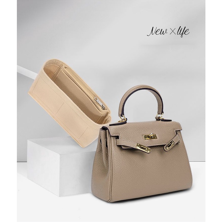 [YiYi] ที่จัดระเบียบกระเป๋า Kelly 25/28/32 กระเป๋าด้านใน สำหรับจัดระเบียบของ ประหยัดพื้นที - รูปที่ 2