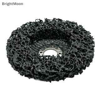 Brightmoon แผ่นเจียรขัดเงา กําจัดสนิม สําหรับเครื่องเจียรไฟฟ้า ทําความสะอาดรถยนต์ รถจักรยานยนต์