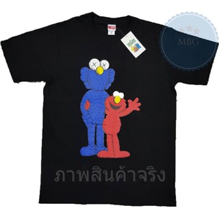 📦พร้อมส่ง ⭐ KAWs ⭐ เสื้อยืด คอกลม แขนสั้น แฟชั่น uniqlo ut kaws sesame street kaw unisex