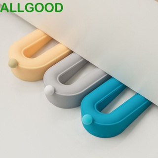 Allgoods ซิลิโคนกันชนประตู 1 ชิ้น สําหรับบ้าน สํานักงาน พร้อมกล่องเก็บ