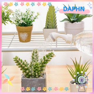 DAPHS หัวฉีดสปริงเกลอร์ PP สีเทา ขาว เขียว สําหรับรดน้ําในสวน 6 ชิ้น