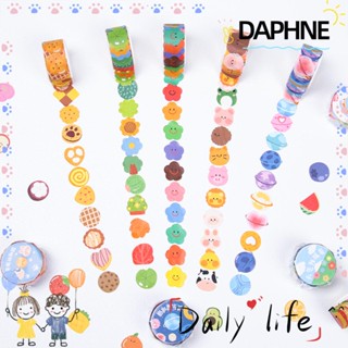 Daphne เทปกาวสติ๊กเกอร์ Kawaii สําหรับตกแต่งสมุดไดอารี่