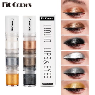 กลิตเตอร์ เหลว ทาตา ทาปาก 3 สี Fit Colors Liquid Lips &amp; Eyes