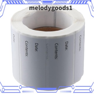 Melodygoods1 ป้ายฉลาก ทําความสะอาดง่าย ไม่ทิ้งคราบ สําหรับตู้เย็น ช่องแช่แข็ง อาหาร วันที่ สําหรับห้องครัว