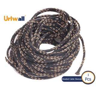 Urlwall ปลอกหุ้มสายเคเบิล 10 ม. 4 6 8 1012 15 20 25 มม. ขยายได้ ความหนาแน่นสูง สําหรับรถจักรยานยนต์