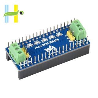 Pico-2ch-rs485 โมดูลรับส่งสัญญาณ 2 ช่อง RS485 สําหรับ Raspberry Pico SP3485 UART เป็น RS485 Pico Header