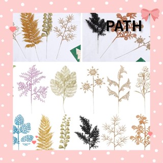 PATH ดอกไม้สีทอง สําหรับแขวนตกแต่งเทศกาลคริสต์มาส