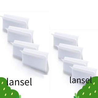 Lansel มู่ลี่ม่านบังแดดหน้าต่าง พลาสติก สีขาว อุปกรณ์เสริม สําหรับออฟฟิศ 8 ชิ้น