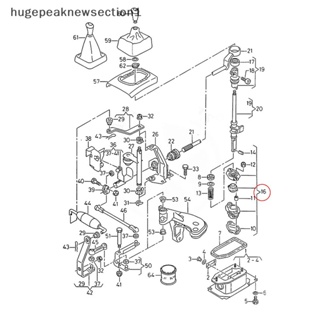 Hugepeaknewsection1 ชุดคันเกียร์แมนนวล สําหรับ Golf Mk1 17 Mk2 1G MK3 1H Rabbit Caribe Citi Golf 15 ชิ้น ต่อชุด
