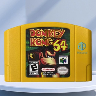 การ์ดเกม N64 USA Version Donkey Kong RPG คอสเพลย์ Super Mario NTSC ของเล่นสําหรับเด็ก