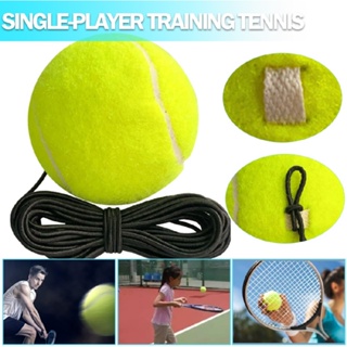 Tennis Training Ball with String Replacement Single Practice Ball Trainer Tool
