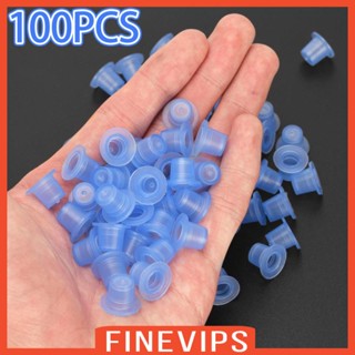[Finevips] ชุดถ้วยหมึกซิลิโคน สําหรับหมึก 100 ชิ้น