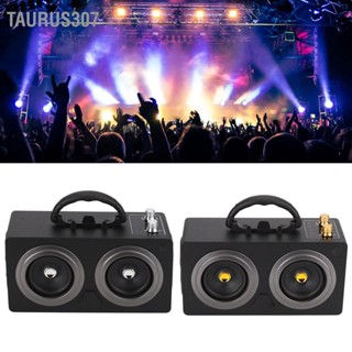 Taurus307 ลำโพง Bluetooth คอมโพสิตเรซินความเร็วในการส่งที่รวดเร็ว แบบพกพาสำหรับการใช้งานกลางแจ้ง