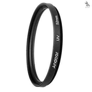 {self} Andoer 52mm UV Ultra-Violet Filter Lens Protector for   DSLR Camera