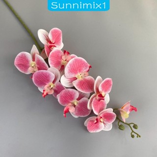 [Sunnimix1] ดอกกล้วยไม้ประดิษฐ์ สําหรับตกแต่งบ้าน งานแต่งงาน