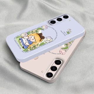 เคสโทรศัพท์มือถือ PC แข็ง ปิดด้านหลัง เนื้อเงา ลายสโนว์ไวท์ สวยงาม สําหรับ Samsung Galaxy S23 Plus Ultra S22 S21 S20 FE Note9 Note 10 Plus Pro