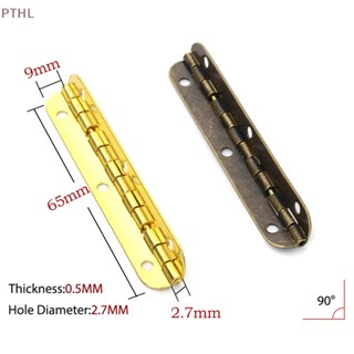 [PTHL] บานพับประตู หน้าต่าง กล่องดนตรี สําหรับบ้านตุ๊กตา 4 ชิ้น PT