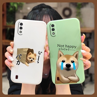 soft shell Lens bump protection Phone Case For Samsung Galaxy A01/SM-A015F/G Anti-fall Simplicity cute Camera all inclusive