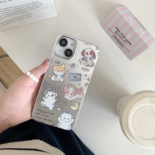 เคสโทรศัพท์มือถือแบบแข็ง ลายสุนัขตลก สําหรับ IPhone 11 12 12Pro 12ProMax 13 13Pro 13ProMax 14 14Pro 14ProMax