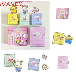 Ivanes หนังสือของเล่น แฮนด์เมด รูป Cinnamoroll Pom Pom Purin Kuromi สําหรับเด็กวัยหัดเดิน