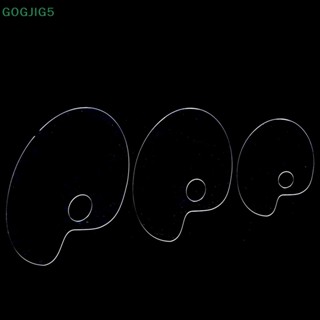 [GOGJIG5] จานผสมสีน้ําอะคริลิคใส 1 ชิ้น UOO