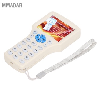 MMADAR เครื่องถ่ายเอกสารบัตร NFC IC Card Reader ID Key Writer 10 ความถี่ 2.8 นิ้วสำหรับ 125KHz 250KHz