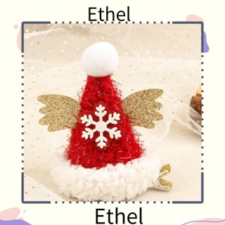 Ethel1 กิ๊บติดผม กํามะหยี่ จี้ตกแต่งวันคริสต์มาส